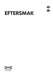 IKEA EFTERSMAK Handleiding