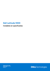 Dell P80F Installatiehandleiding