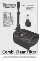 SuperFish Combi Clear Filter Gebruiksaanwijzing