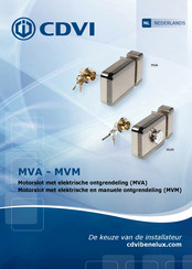 CDVI MVM Handleiding