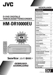 JVC HM-DR10000EU Gebruiksaanwijzing