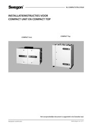 Swegon COMPACT Top Installatie-Instructie