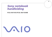 Sony VAIO PCG-NV109M Handleiding