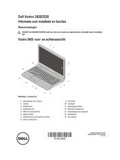 Dell Vostro 2520 Installatiehandleiding