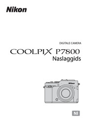 Nikon COOLPIX P7800 Naslaggids