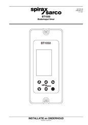 Spirax Sarco BT1050 Installatie En Onderhoud