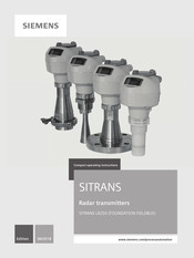 Siemens SITRANS LR250 Handleiding