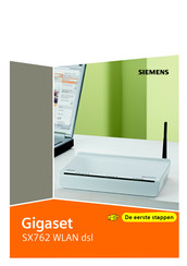 Siemens Gigaset SX762 WLAN dsl Handleiding