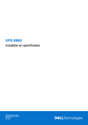 Dell XPS 8960 Installatiehandleiding