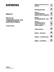 Siemens Maxum II PD PA AP Handboek