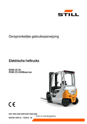 Still RX60 25-35 Gebruiksaanwijzing