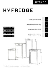 HYCKES HyFridge 90 Gebruiksaanwijzing