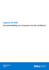 Dell Inspiron 16 7610 Servicehandleiding