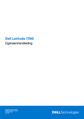 Dell Latitude 7390 Handleiding