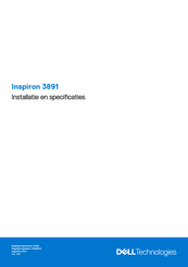 Dell Inspiron 3891 Installatiehandleiding