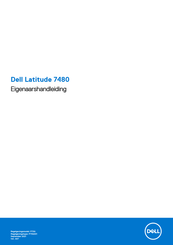 Dell Latitude 7480 Handleiding