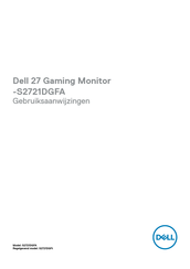 Dell S2721DGFA Gebruiksaanwijzingen