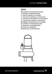 Grundfos AP65 Installatie- En Bedieningsinstructies