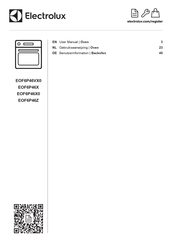 Electrolux EOF6P46X Gebruiksaanwijzing