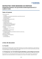 schmersal AZ 17-11ZRK-ST-2493 Instructies