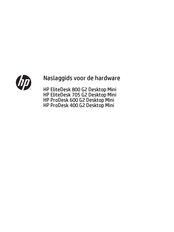 HP ProDesk 400 G2 Desktop Mini Naslaggids