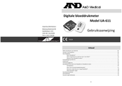 A&D Medical UA-611 Gebruiksaanwijzing