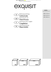 Exquisit GTE 350/2 A+ Gebruiksaanwijzing