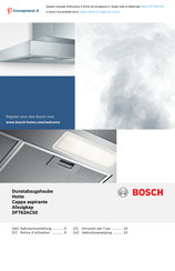 Bosch DFT63AC50 Gebruiksaanwijzing