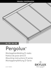 SKYLUX Pergolux D Series Montagehandleiding