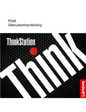 Lenovo ThinkStation P348 Gebruikershandleiding