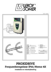 Leroy Somer PROXIDRIVE Installatie- En Inbedrijfstellingshandleiding