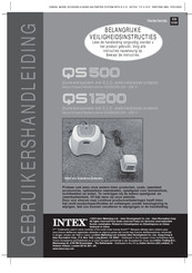 Intex QS500 Gebruikershandleiding