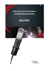 Inelco Grinders NEUTRIX Gebruikershandleiding