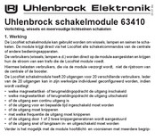 Uhlenbrock 63410 Handleiding