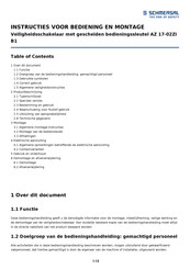 schmersal AZ 17-02ZI B1 Instructies