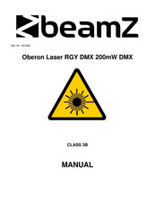 Beamz Oberon Laser RGY DMX 200mW DMX Handleiding