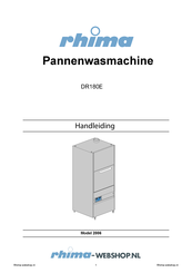 Rhima DR180E 2006 Handleiding