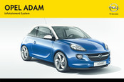 Opel ADAM IntelliLink 2012 Handleiding