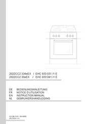 Amica 2022CC2.30eEX Gebruikershandleiding