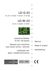 tams elektronik LD-G-33 Handleiding