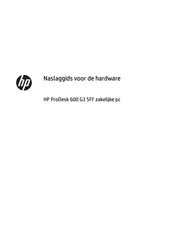 HP ProDesk 600 G3 SFF Naslaggids