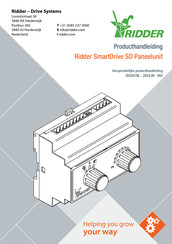 Ridder SmartDrive SD Producthandleiding