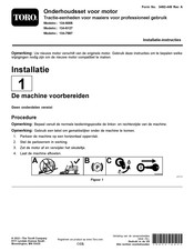 Toro 134-5005 Installatie-Instructies