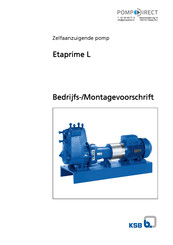 KSB Etaprime L Bedrijfs- En Onderhoudsvoorschriften