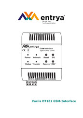 Entrya Facila DT181 Handleiding