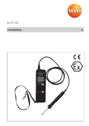 TESTO Ex-Pt 720 Handleiding