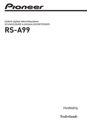 Pioneer RS-A99 Handleiding