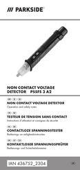 Parkside PSSFS 3 A2 Bedienings- En Veiligheidsinstructies