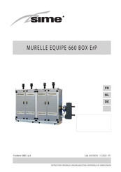 Sime MURELLE EQUIPE 660 BOX ErP Handleiding