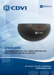 CDVI DWD1000 Handleiding